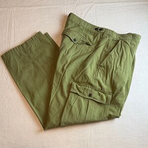 Madewell Women's Olive Green Cargo Pants Size 33